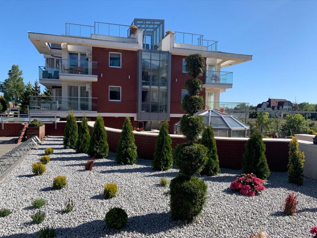 Apartament Private Baltic Cliff Niechorze Bagian luar foto