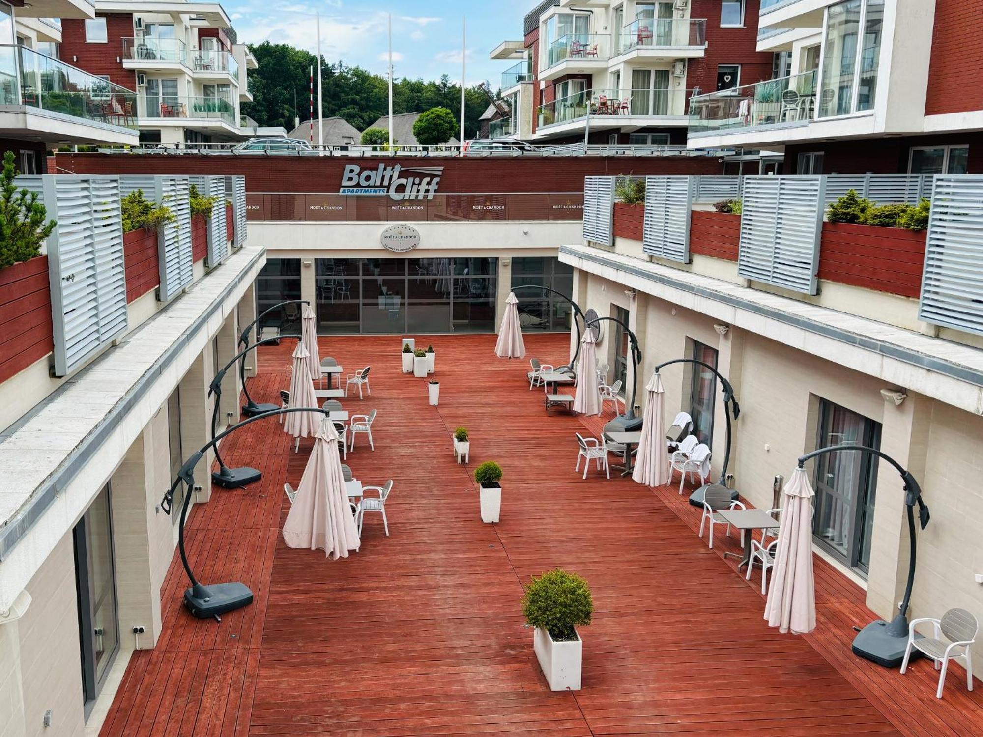 Apartament Private Baltic Cliff Niechorze Bagian luar foto